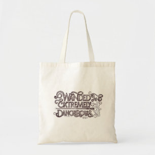 Bolsa Tote Gráfico Wanded E Extremamente Perigoso - Branco