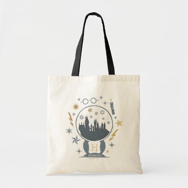 Bolsa Tote Gráficos da Bola de Neve HOGWARTS™ (Frente)