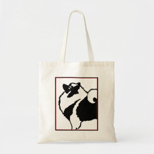Bolsa Tote Gráficos Keeshond - Arte de Cachorro Original