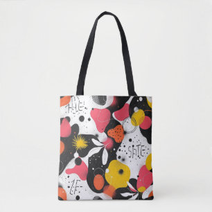 Bolsa Tote Grafite abstrato