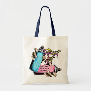 Bolsa Tote Grafite de Arte Urbano