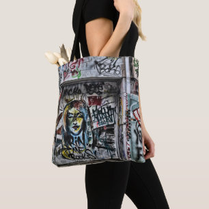 Bolsa Tote Grafite Urban Street Legal Grunge Moderno Uniforme