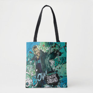 Bolsa Tote Grafites do caráter do Bumerangue do pelotão d