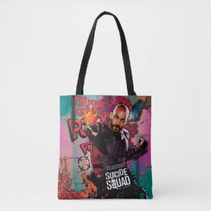Bolsa Tote Grafites do caráter do pelotão   Deadshot do