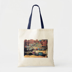 Bolsa Tote Grafites do telhado em Chinatown