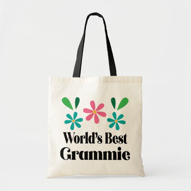 Bolsa Tote Grammie Gift para a vovó (Frente)