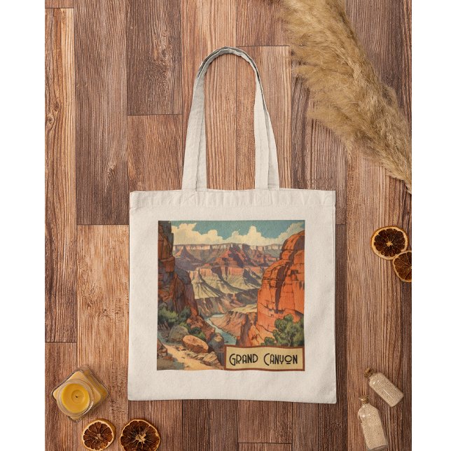 Bolsa Tote Grand Canyon - Viagem Design (Criador carregado)