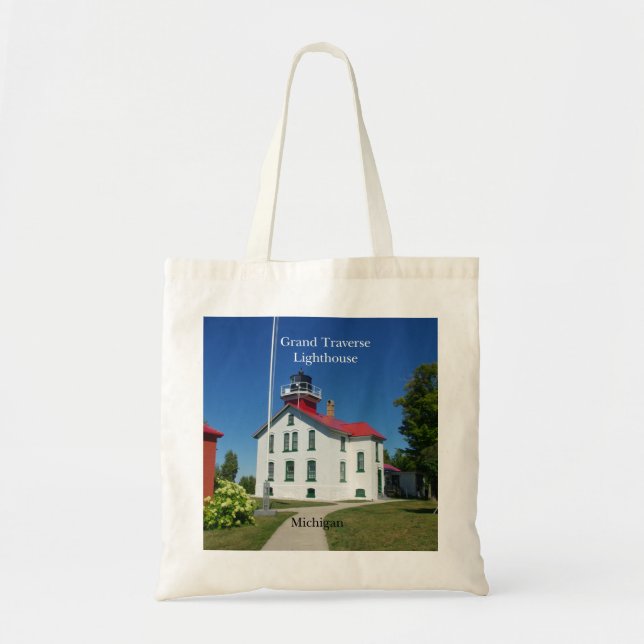 Bolsa Tote Grand Traverse Lighthouse tote bag (Frente)