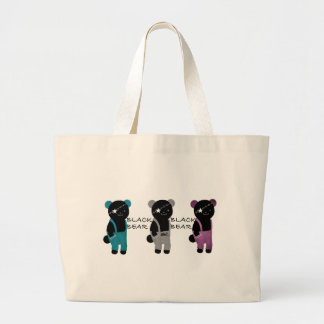 BOLSA TOTE GRANDE 黒クマ君