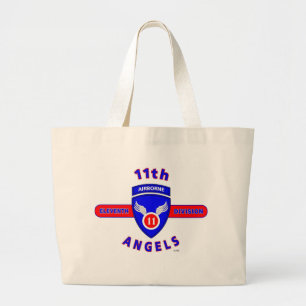 Bolsa Tote Grande 11o DIVISÃO AEROTRANSPORTADA "ANJOS "