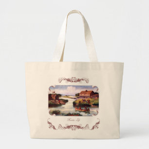 Bolsa Tote Grande 1833 Chicago Frontier Tote Bag