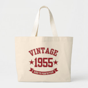 Bolsa Tote Grande 1955 Idade até Perfecção