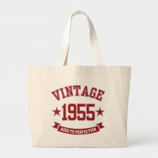 Bolsa Tote Grande 1955 Idade até Perfecção (Frente)