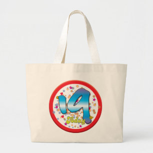 Bolsa Tote Grande 19o Aniversário hoje