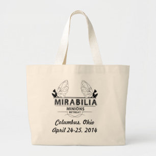 Bolsa Tote Grande 2014 o bolsa, gráfico preto