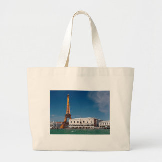 Bolsa Tote Grande 2 para 1 Veneza e Paris - Mundo Misto