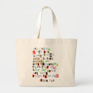 Bolsa Tote Grande 3:16 de John