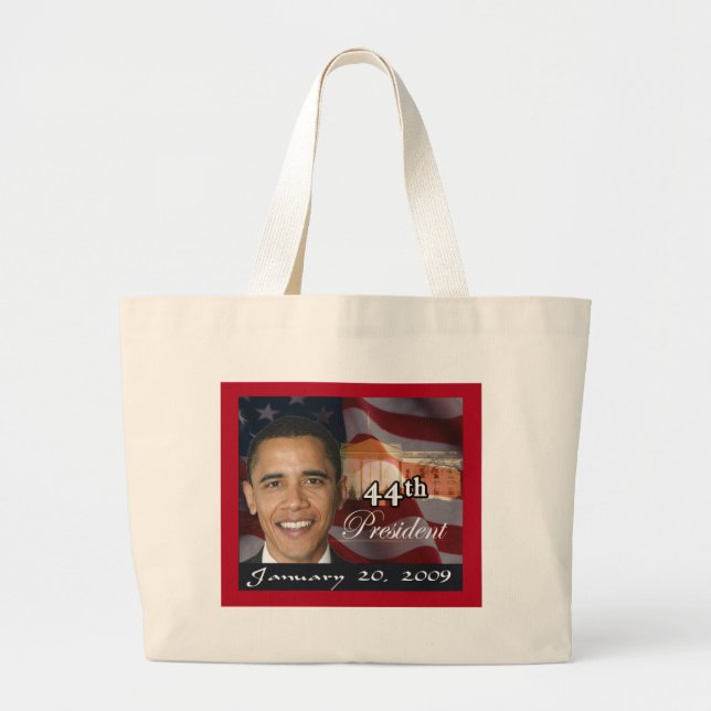 Bolsa Tote Grande 44o Presidente Recordação (Frente)