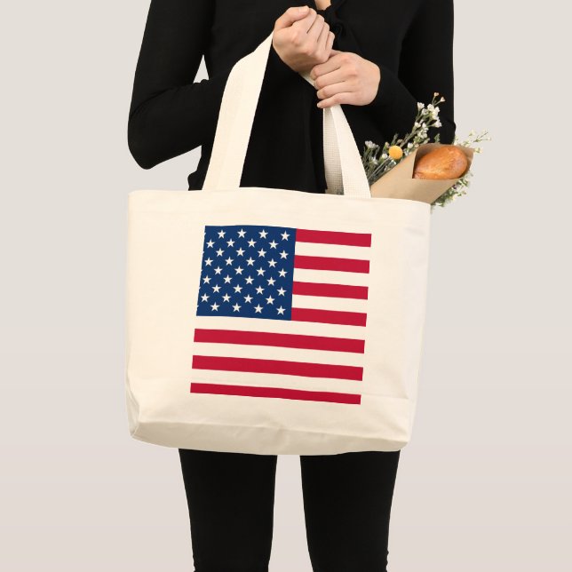 BOLSA TOTE GRANDE 4 DE JULHO PATRIOT TOTE BAG (Frente (produto))