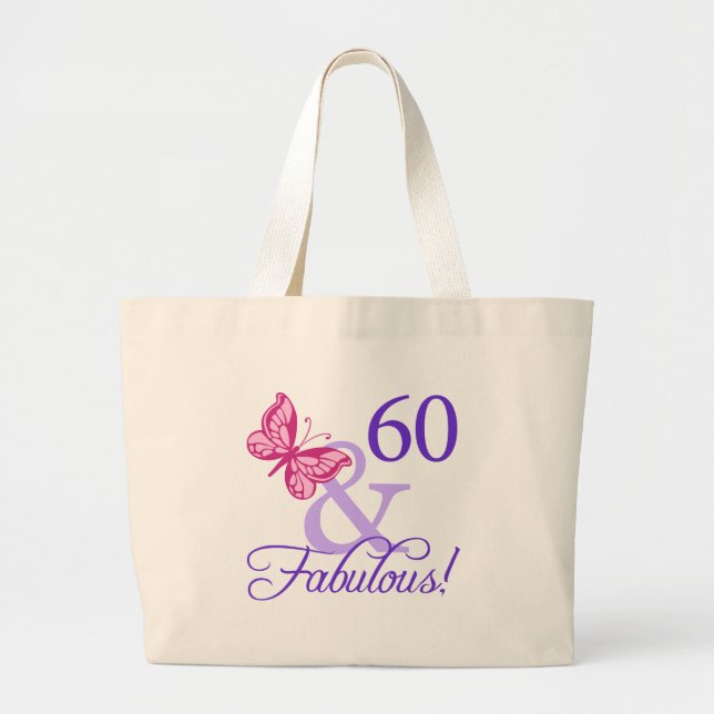 Bolsa Tote Grande 60 E Fabuloso Aniversário (Frente)