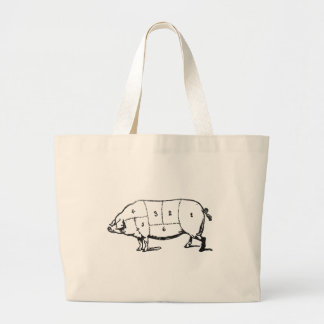 Bolsa Tote Grande 6 graus de bacon