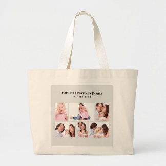 Bolsa Tote Grande 6 Seções Fotografias Personalizadas - Quadros de C