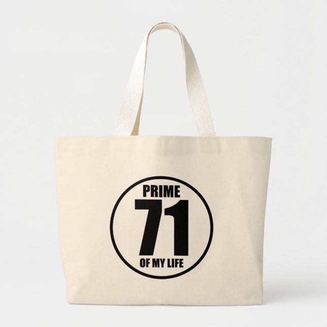 Bolsa Tote Grande 71 - prima de minha vida (Frente)
