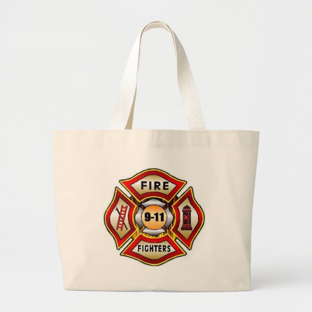 BOLSA TOTE GRANDE 9-11-1 (Frente)