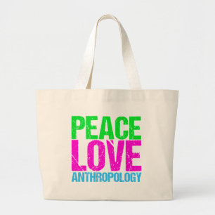 Bolsa Tote Grande A antropologia do amor da paz