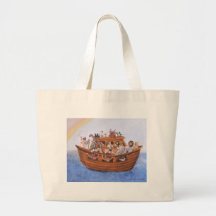 Bolsa Tote Grande A arca de Noah