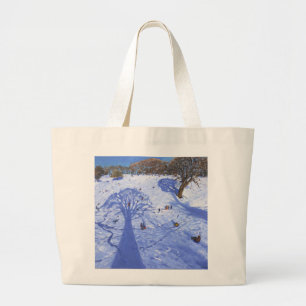 Bolsa Tote Grande A árvore do inverno de Chatsworth sombreia 2013