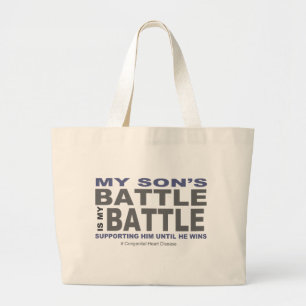 Bolsa Tote Grande A batalha do meu filho