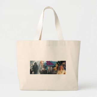 Bolsa Tote Grande A colagem da série 3 do tribo