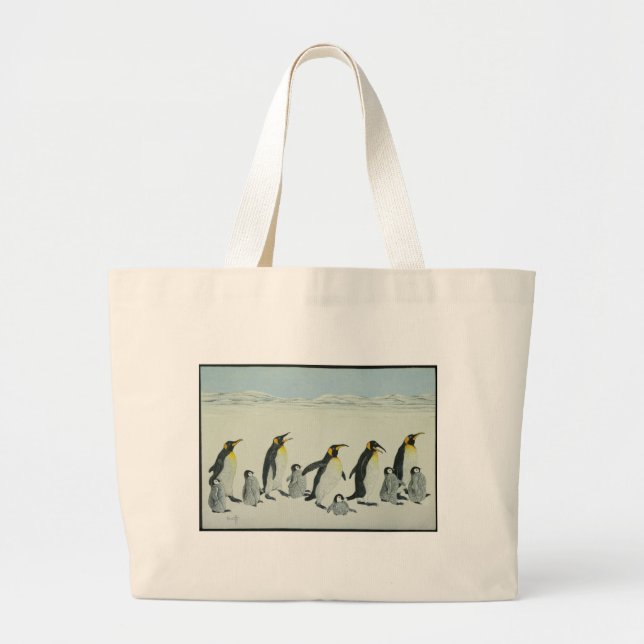 Bolsa Tote Grande A curva de aprendizagem (Frente)