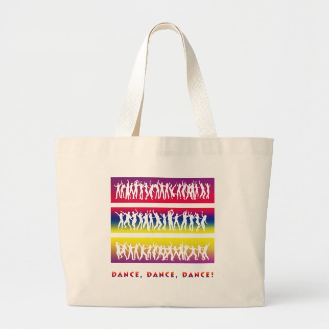 Bolsa Tote Grande A dança, dança, dança 1 saco (Frente)