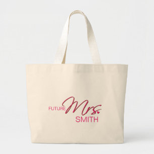 Bolsa Tote Grande A futura sra personalizável