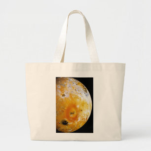 Bolsa Tote Grande A lua Io de Jupiter