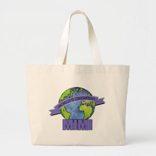 Bolsa Tote Grande A Melhor Mimi do Mundo