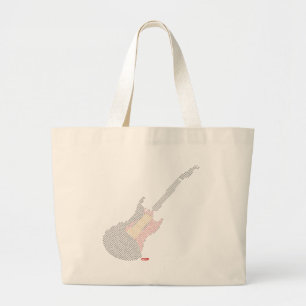 Bolsa Tote Grande A música é minha vida