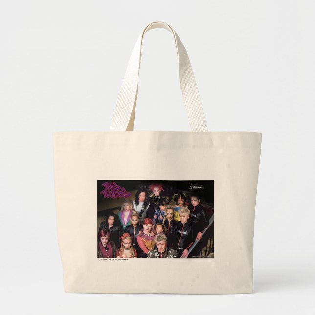 Bolsa Tote Grande A série 4 do tribo (Frente)