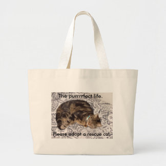 Bolsa Tote Grande A vida do purrrrfect