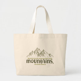 Bolsa Tote Grande A Voz das Montanhas