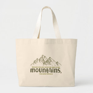 Bolsa Tote Grande A Voz das Montanhas
