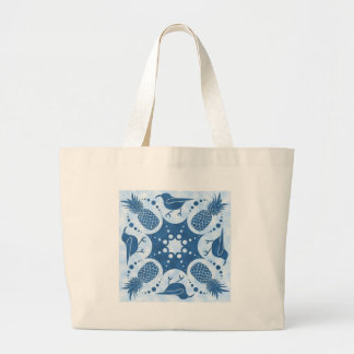 Bolsa Tote Grande Abacaxi & edredão havaiana de Iiwi
