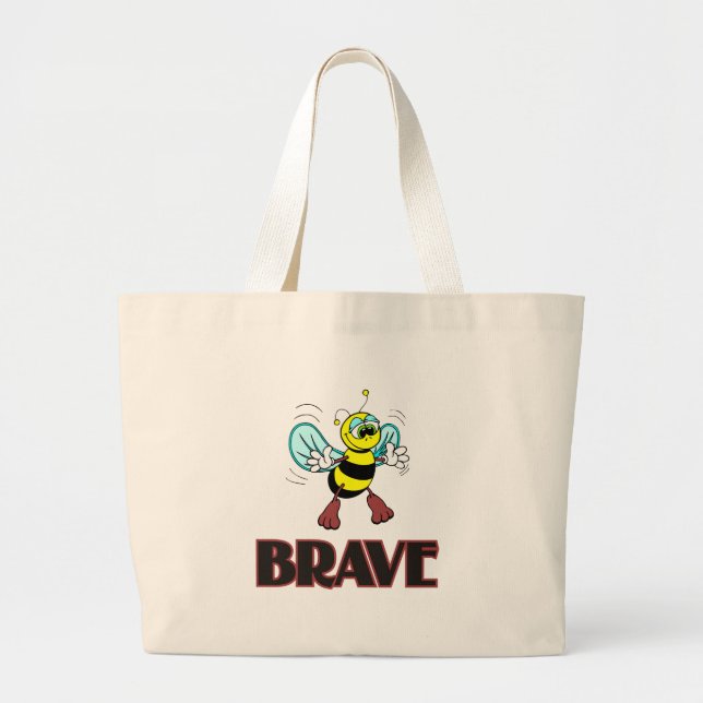 BOLSA TOTE GRANDE ABELHA BRAVA (Frente)