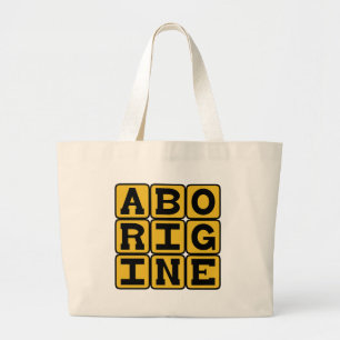 Bolsa Tote Grande aborígene, nativo australiano