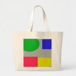 Bolsa Tote Grande Abstrato