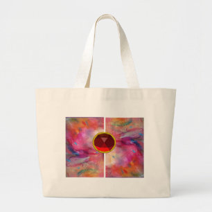 BOLSA TOTE GRANDE ABSTRATO RUBY