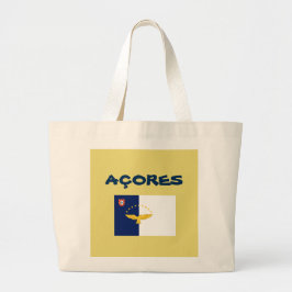 BOLSA TOTE GRANDE AÇORES PERSONALIZADO TOTE BAG