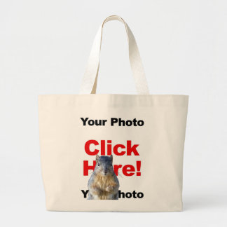 Bolsa Tote Grande Adicionar Um Saco De Fotografias Personalizado De